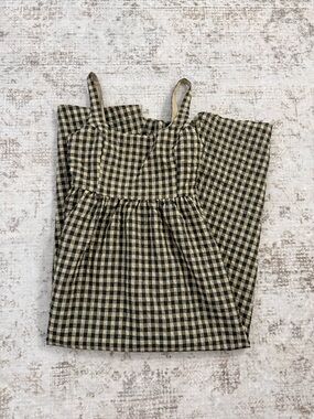 Princess Polly Black and Yellow Gingham Maxi Dress
